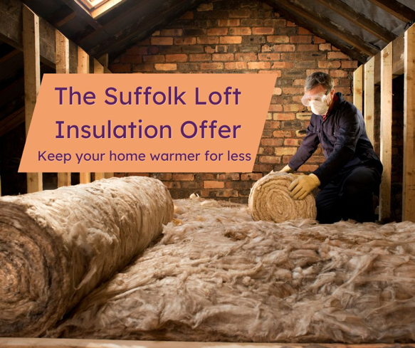 Loft Insulation Offer gives Suffolk residents 50% off eco-friendly insulation